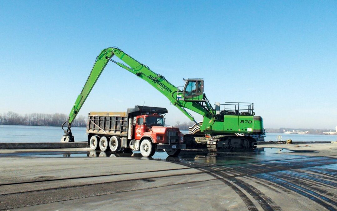 SENNEBOGEN Machine ‘100 Times Better’ For Busy Ohio River Barge Service
