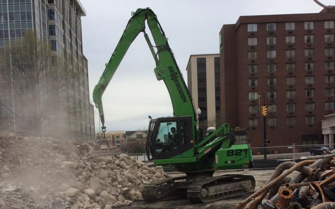 DC Contractor Cleans Up With SENNEBOGEN To Cut Demolition Costs