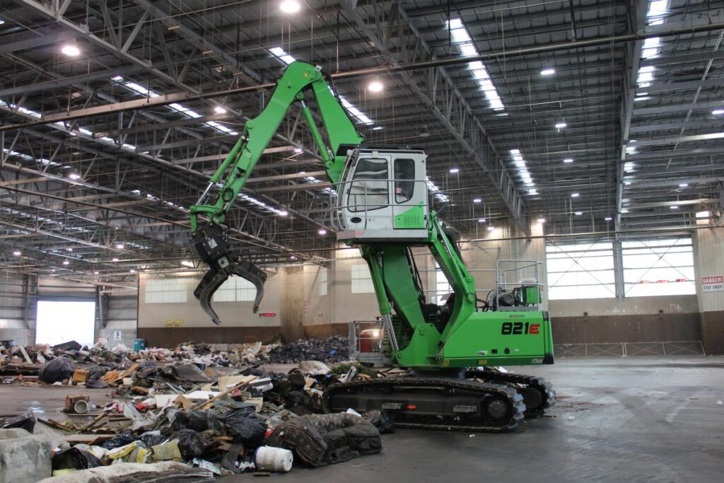 Aided by the precision and flexibility of the 821 R-HD, the amount of material captured for recycling has doubled over 18 months.