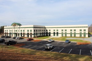 The view of the SENNEBOGEN facility with the 45,000 sq. ft. expansion. Today, SENNEBOGEN maintains a complete inventory of service parts and replacement components and serves the US, Canada and Central and South America. 