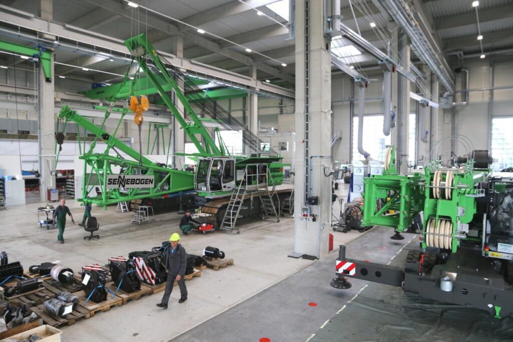 Purpose-built for the material handling industries, SENNEBOGEN machines are manufactured in facilities that have been continually upgraded and modernized over the past 65 years.