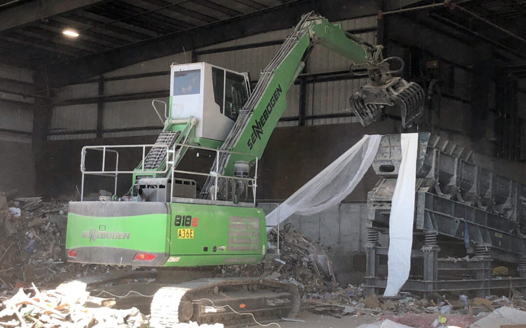 “Listening” Seals The Deal For SENNEBOGEN 818 At Willimantic Waste