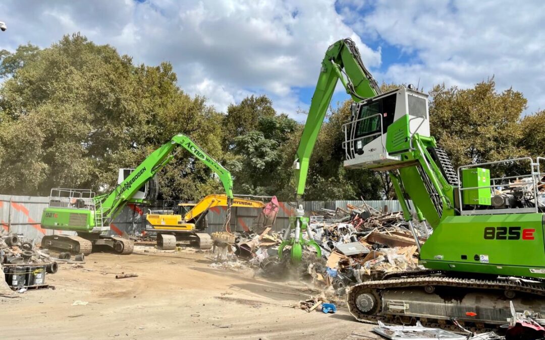 SENNEBOGEN Helps Action Metals Optimize Recycling Facility