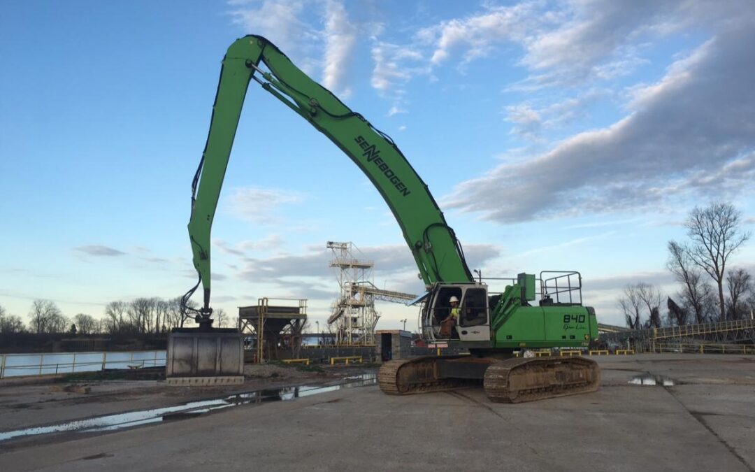 SENNEBOGEN 840 R-HD Material Handler Proves Essential To Alabama Dock Operation