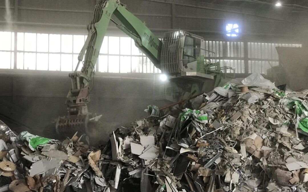 Uptime Strategy Helps Sun Services To Double Recycling Capacity With SENNEBOGEN