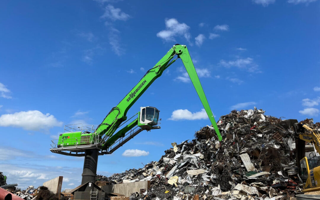 Upsizing to SENNEBOGEN 870 Brings Yard-wide Improvement to Cimco Resources’ Sterling Shredder Operations