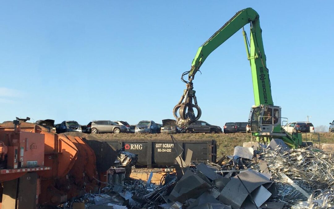 “Hands-on” Experience Leads RMG To SENNEBOGEN Scrap Handlers
