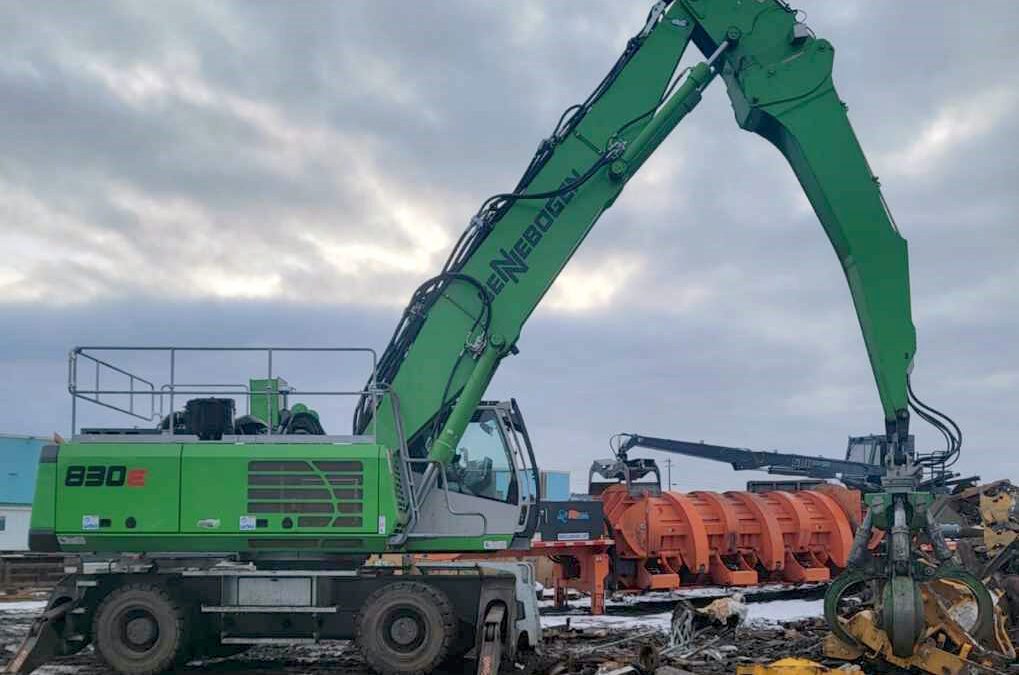Pacific Steel Acquires One Machine To Do The Work Of Two With SENNEBOGEN Vario Tool