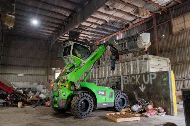 SENNEBOGEN 340G: The Backbone of Macon County Solid Waste Management’s Operations