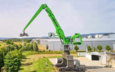 Largest Material Handler Ever Exhibited at Bauma