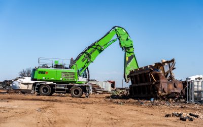 The One-Stop Shop: Why Grimes Iron & Metal Chose the SENNEBOGEN 835E Vario Tool