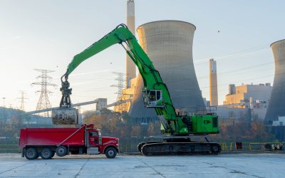 Watco Companies Marine Terminal in Industry, PA has recently welcomed a new 875E into their operation