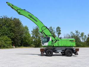 2022 Sennebogen 865 M B23 Material Handler – 75 ft Reach – Elevating Maxcab Industry – 6,500 Hours – For Sale