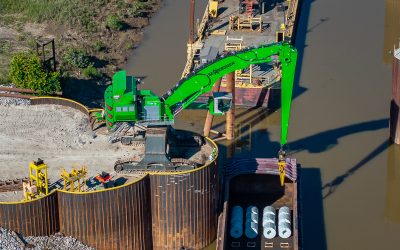 Carlisle & Bray Improves Safety and Throughput with the SENNEBOGEN 885 G